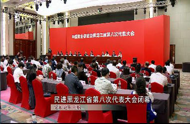 民進黑龍江省第八次代表大會閉幕式